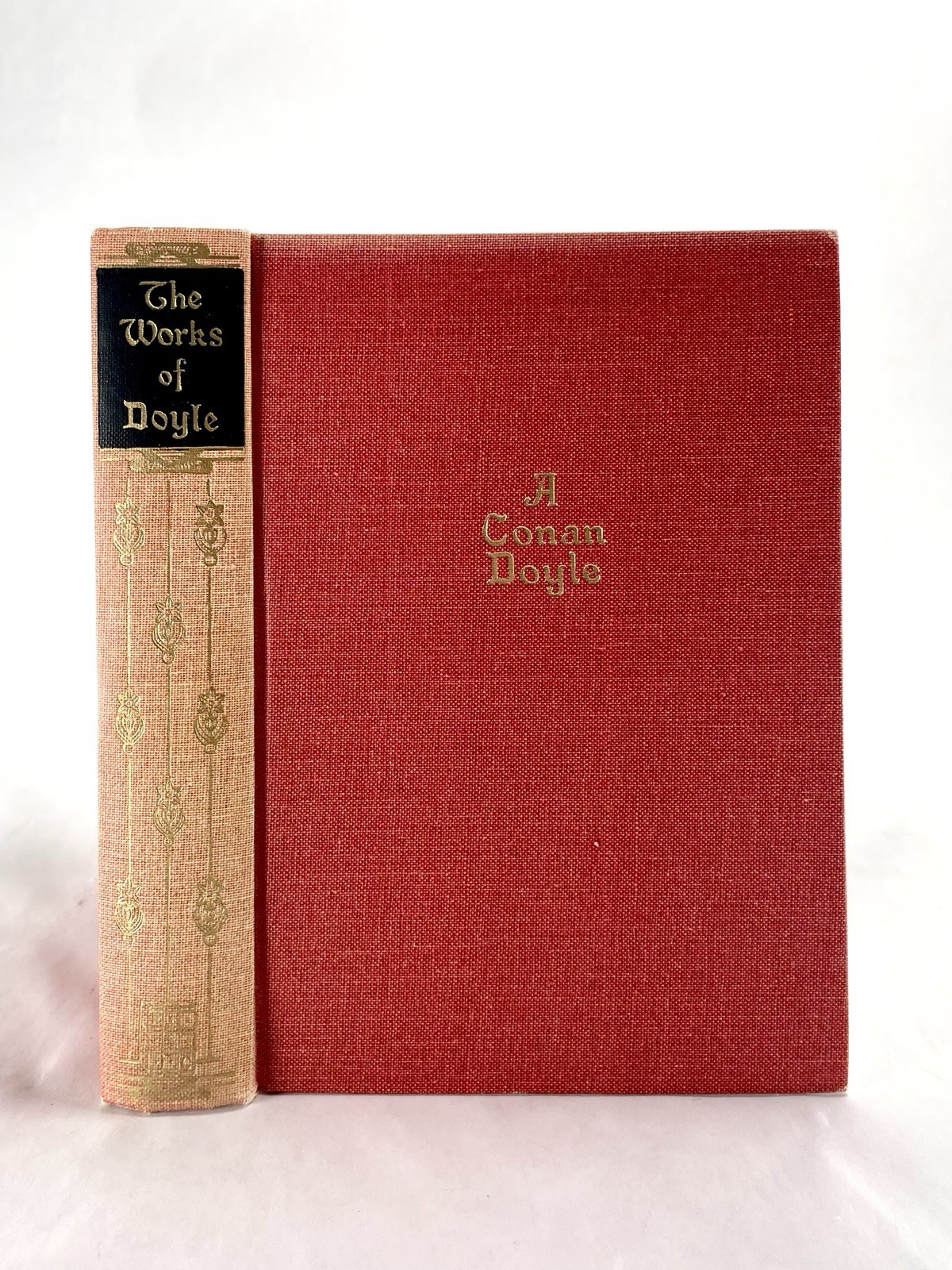 1920s Antique Book The Works of A. Conan Doyle One Volume Edition Hardcover 1920s Antique Book The Works of A. Conan Doyle One Volume Edition Hardcover