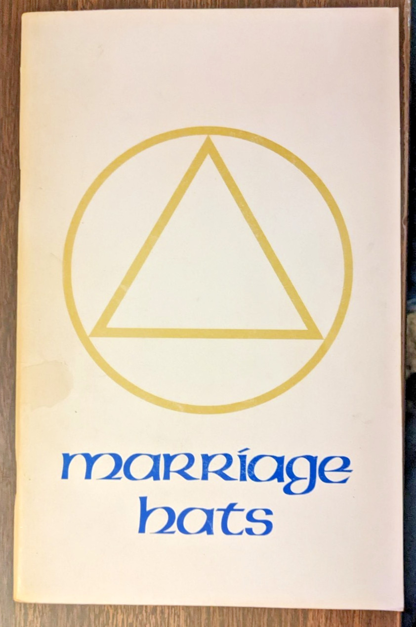 Marriage Hats Mary Sue Hubbard 1982 Dianetics Scientology First Edition NICE