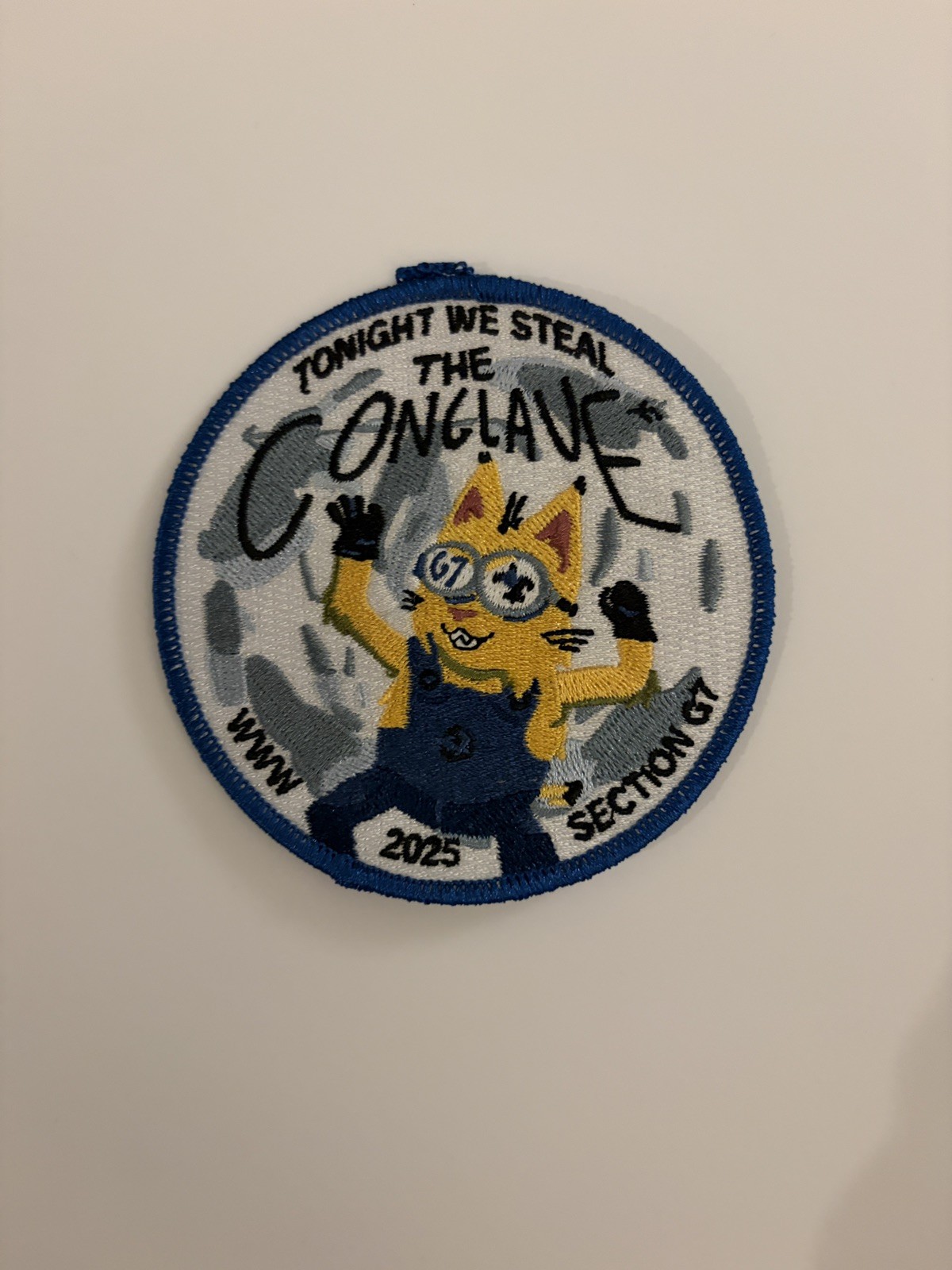2025 Section G7 Conclave Patch - Steal the Conclave - Particpant Patch BSA OA 2025 Section G7 Conclave Patch - Steal the Conclave - Particpant Patch BSA OA