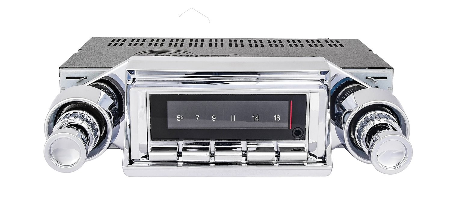 JEGS Classic 740 Series Radio w/Built-in Bluetooth for 1965 Chevrolet Bel Air,