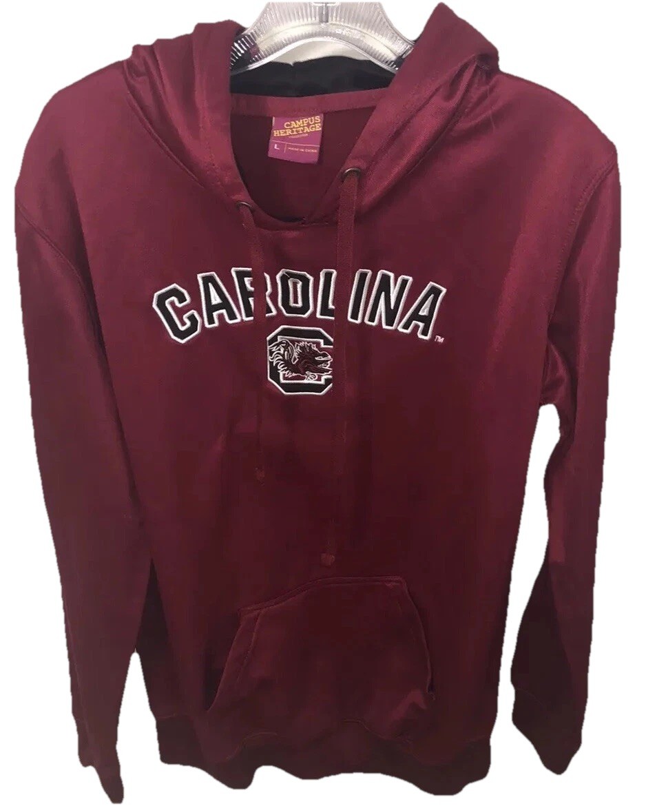 South Carolina Gamecocks Mens L Garnet Campus Heritage Pullover