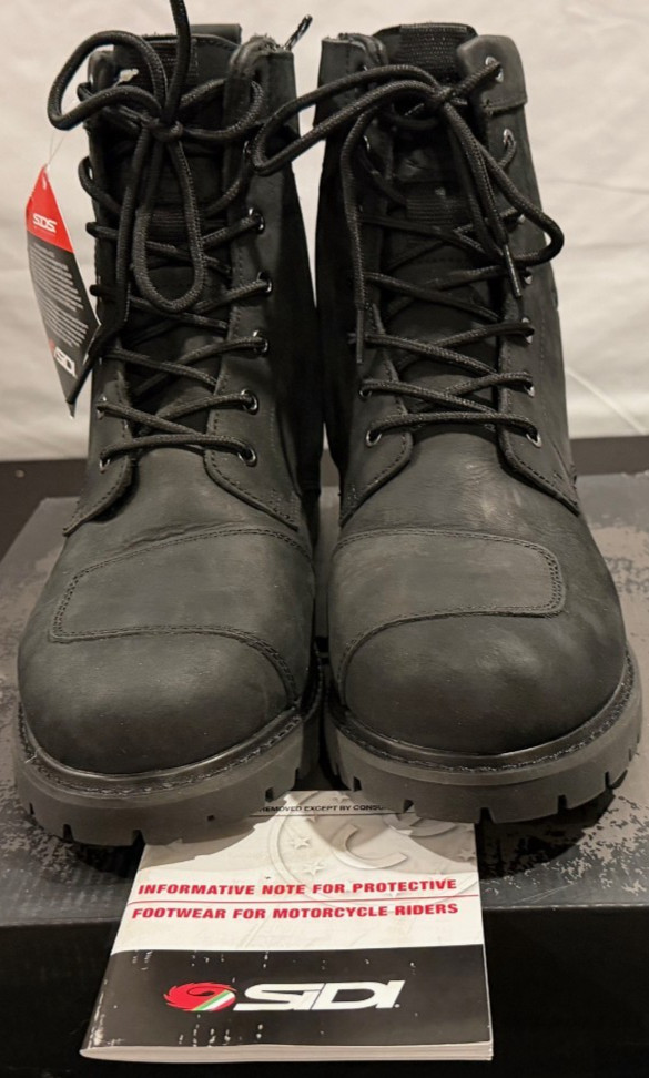 NEW SIDI Denver Riding Boots US 8.5 / EU 42 Black #SDS-DEN-WRBK-42