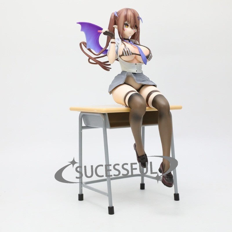 1/6 Scale Anime Rumiru Devilish Girl PVC Figure Statue,23cm,Loose NoOriginal Box