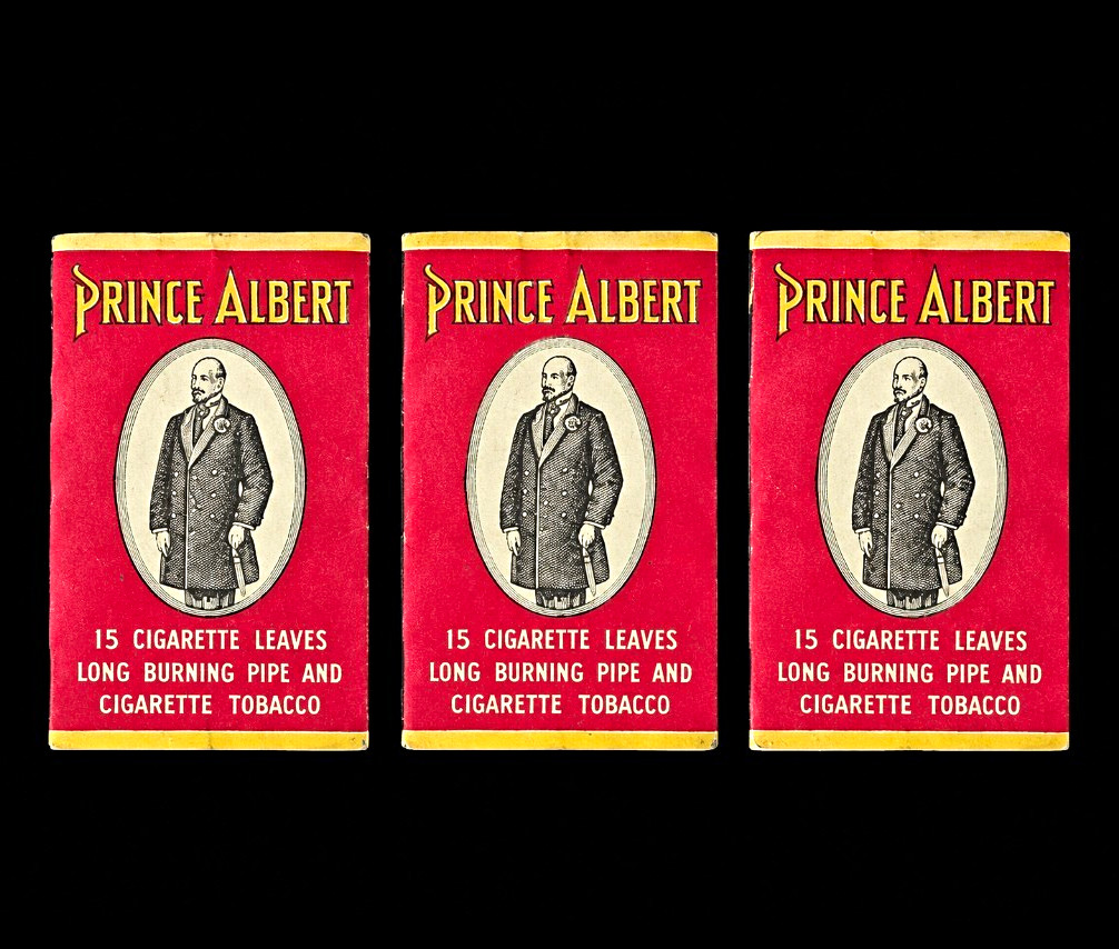Vintage Prince Albert Cigarette Paper Sleeves w/ Papers Inside 1920s - 1930s