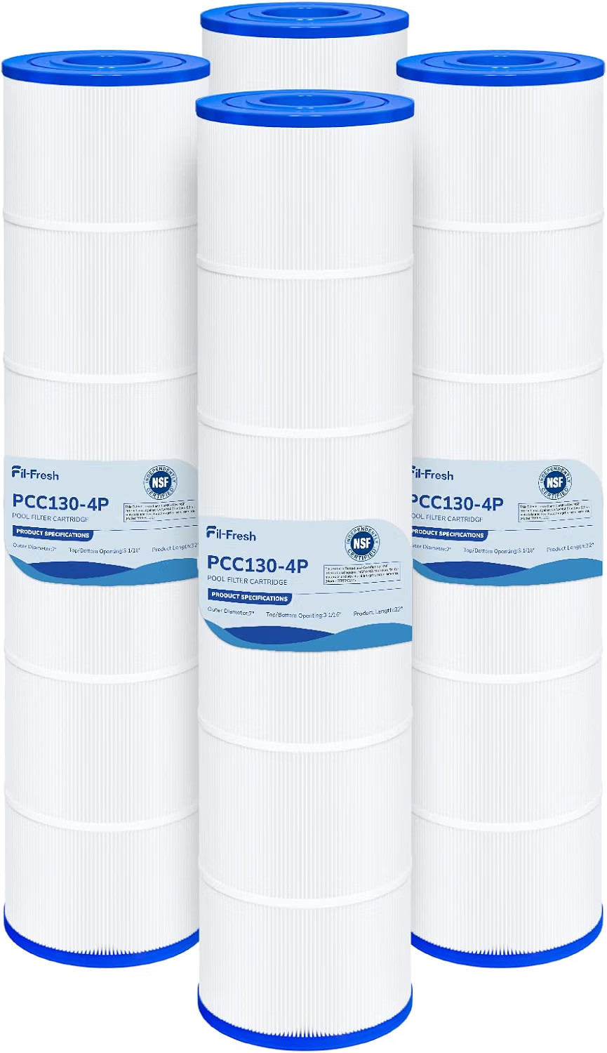 CCP520 Pool Filters Cartridge For Pentair R173578, 4×130 sq. ft, 4-Pack