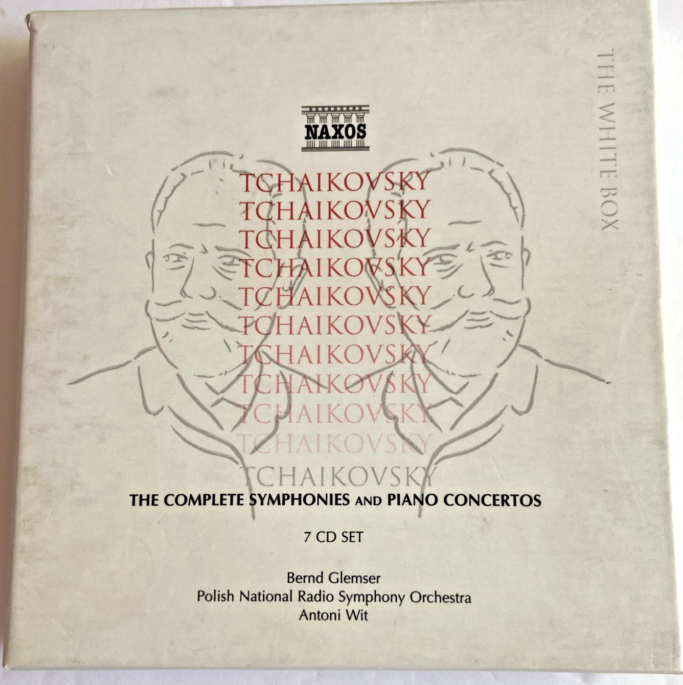 Tchaikovsky 7 CDs Box Set Compete Symphonies Piano Concertos - 2001