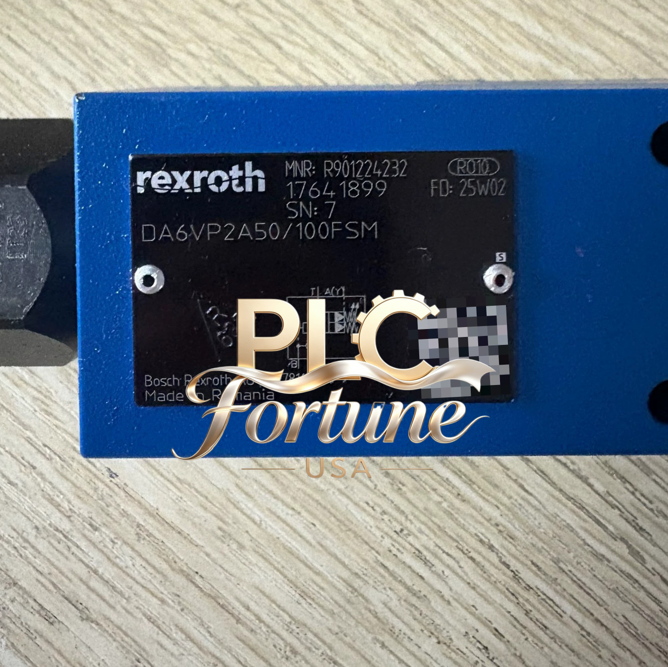 1PCS New Rexroth R901224232 Proportional Valve DA6VP2A5X/100FSM DA6VP2A50/100FSM