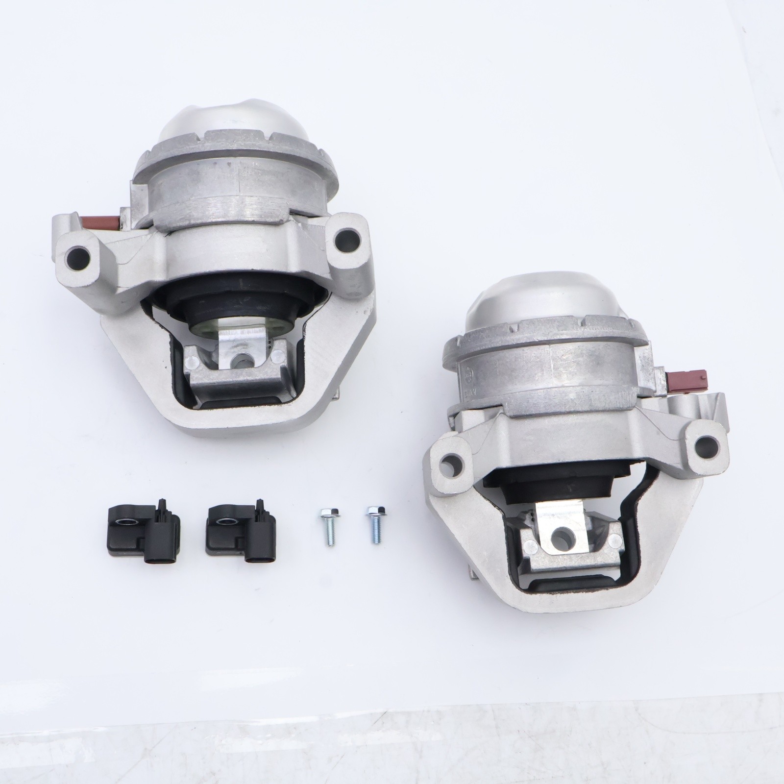 2X Engine Mount For Audi S6 S7 RS7 A8 S8 4.0 2012-2018 4H0199256T 4H0199255T