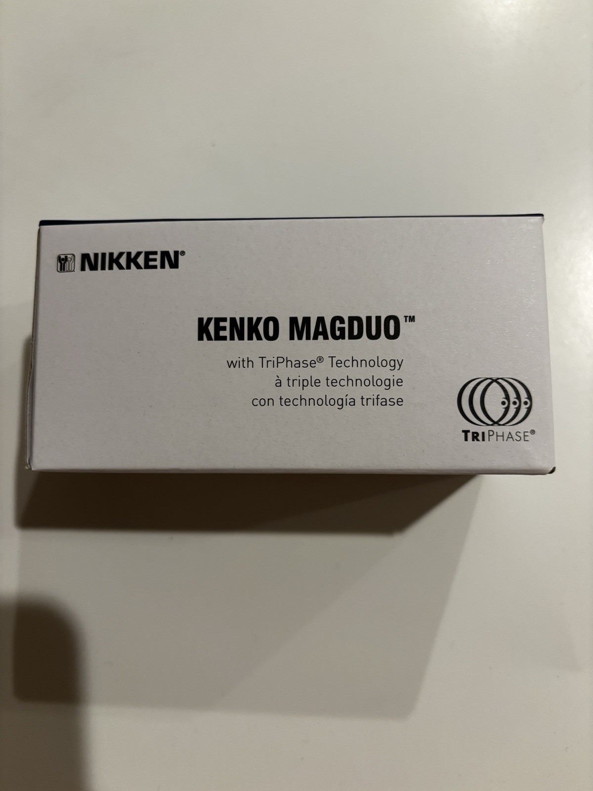Nikken Kenko MagDuo Magnetic Tension Stress Relieving Massager Triphase MagBoy. Nikken Kenko MagDuo Magnetic Tension Stress Relieving Massager Triphase MagBoy.