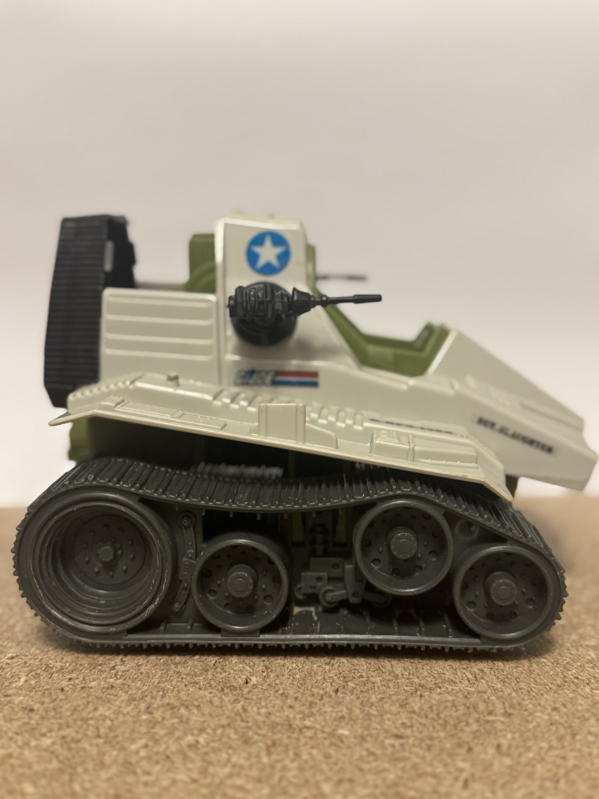 Vintage 1986 GI Joe Sgt Slaughter's TRIPLE T Tank Vehicle ARAH Hasbro Incomplete Vintage 1986 GI Joe Sgt Slaughter's TRIPLE T Tank Vehicle ARAH Hasbro Incomplete