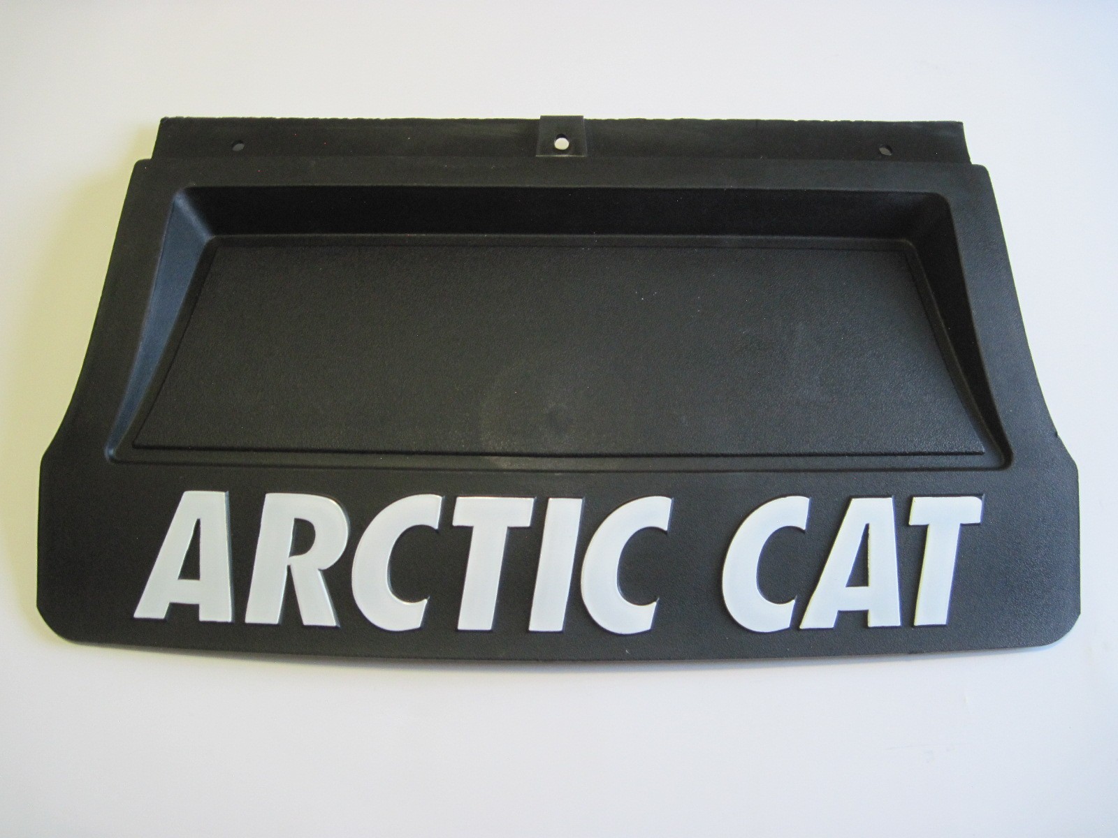 NOS Arctic Cat Black Snowmobile Snowflap Mudflap 1606-507 White Lettering OEM