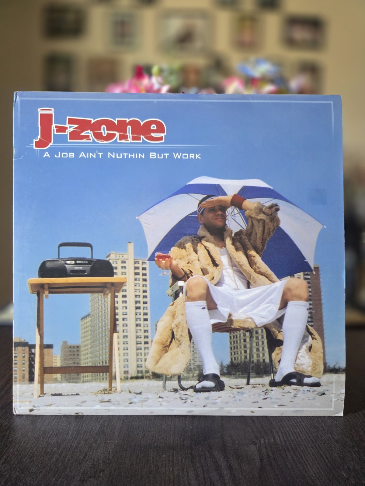J-Zone ‎– A Job Ain't Nuthin But Work (2xLP) Fat Beats ‎Hip Hop 2004 🔥MINT🔥