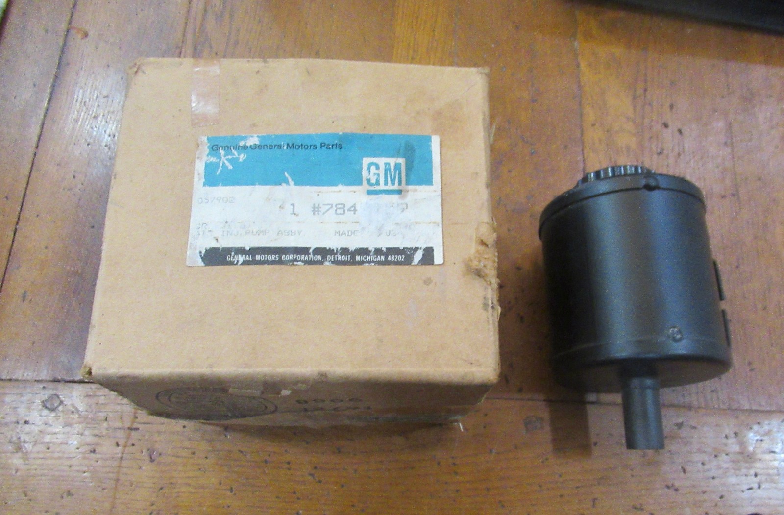 1965-68 Chevelle Nova chev gmc truck SS396 Power Steering Remote Reservoir Can 1965-68 Chevelle Nova chev gmc truck SS396 Power Steering Remote Reservoir Can
