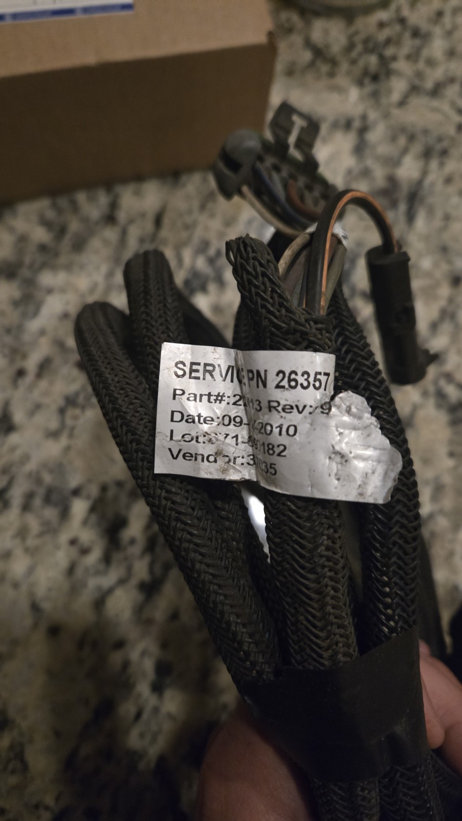 GENUINE OEM Western/Fisher 26357 Light Wiring Harness Truck Side 11 pin 3 port 4 GENUINE OEM Western/Fisher 26357 Light Wiring Harness Truck Side 11 pin 3 port 4