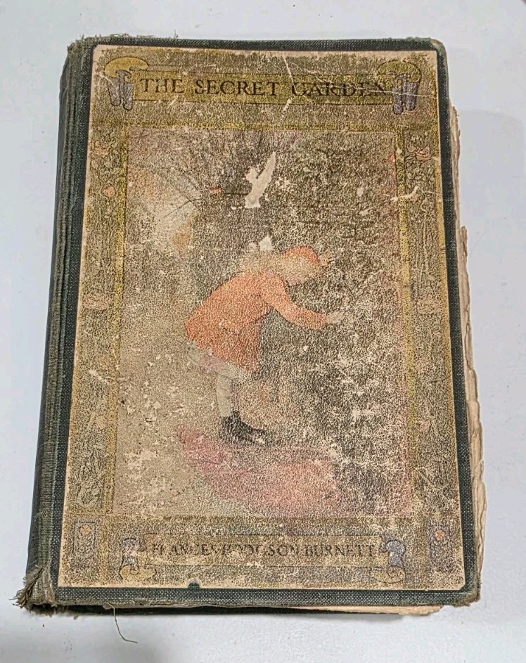 The Secret Garden Frances Hodgson 1911 Book Hardcover Vintage Antique The Secret Garden Frances Hodgson 1911 Book Hardcover Vintage Antique
