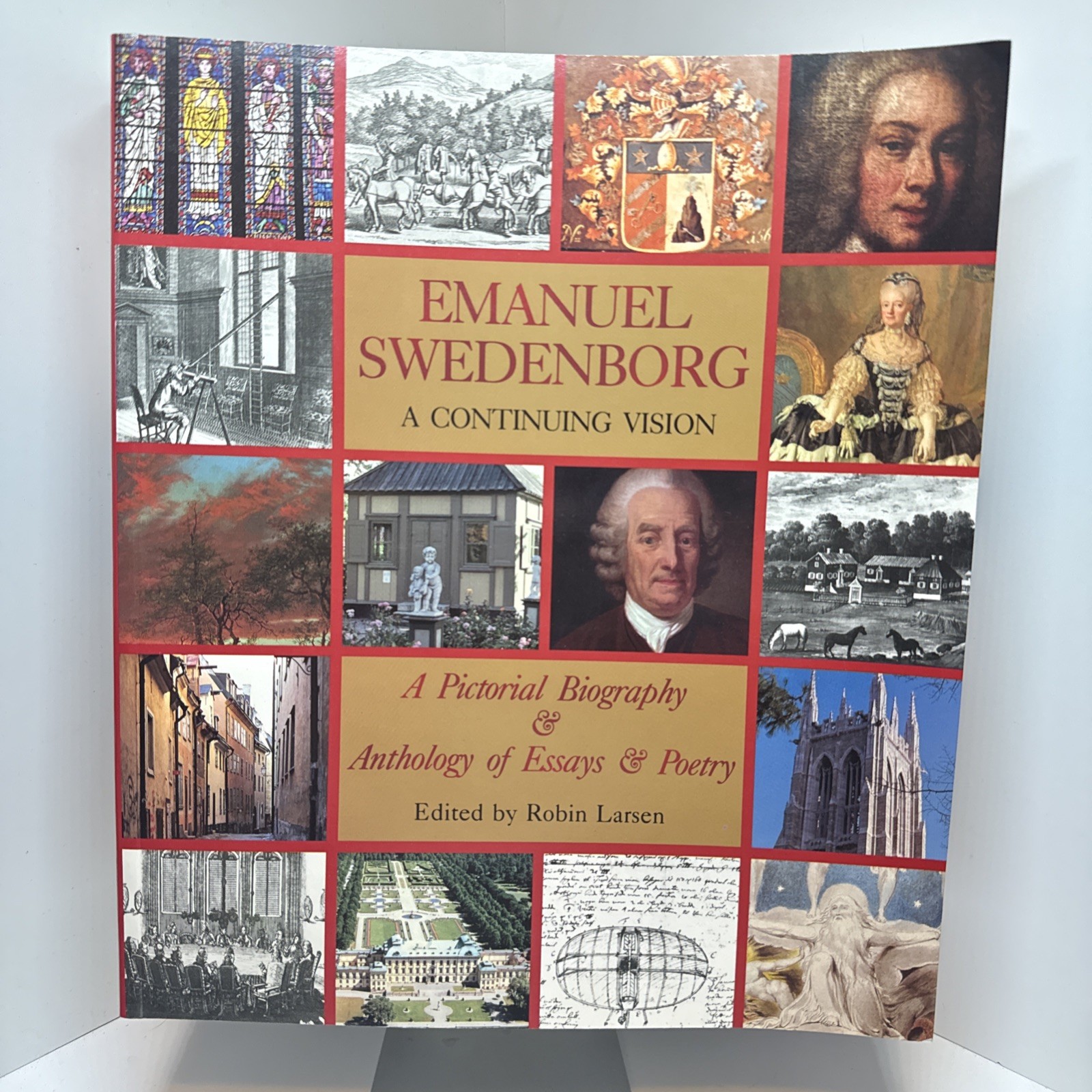 Emanuel Swedenborg: A Continuing Vision - Robin Larsen 1988 PB 1st Ed 1st Print Emanuel Swedenborg: A Continuing Vision - Robin Larsen 1988 PB 1st Ed 1st Print