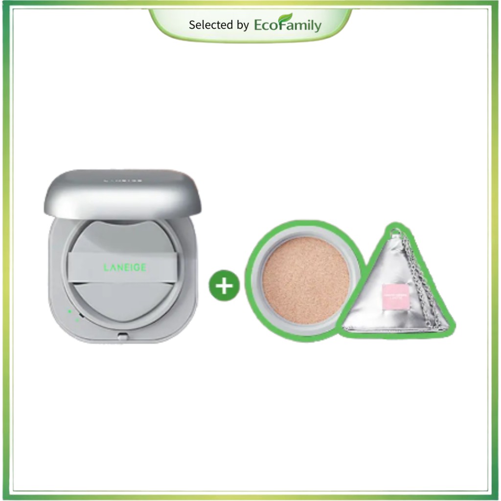 LANEIGE Neo Cushion Matte 15g + Refill or Puff Set Korean Pore Cover Cushion LANEIGE Neo Cushion Matte 15g + Refill or Puff Set Korean Pore Cover Cushion