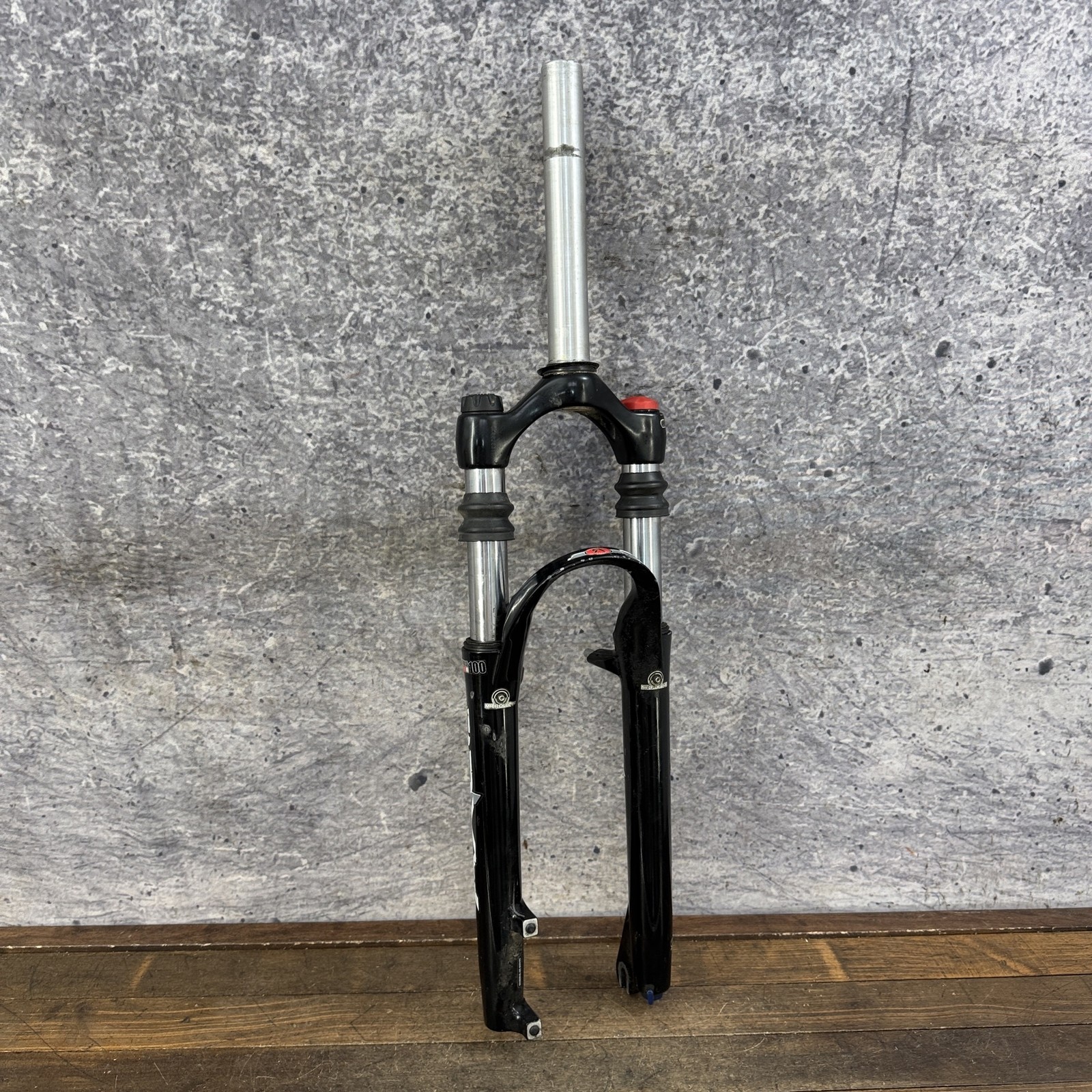Vintage Manitou Axel Super Suspension Fork 26 1 1/8 Threadless V-Brake Disc MTB
