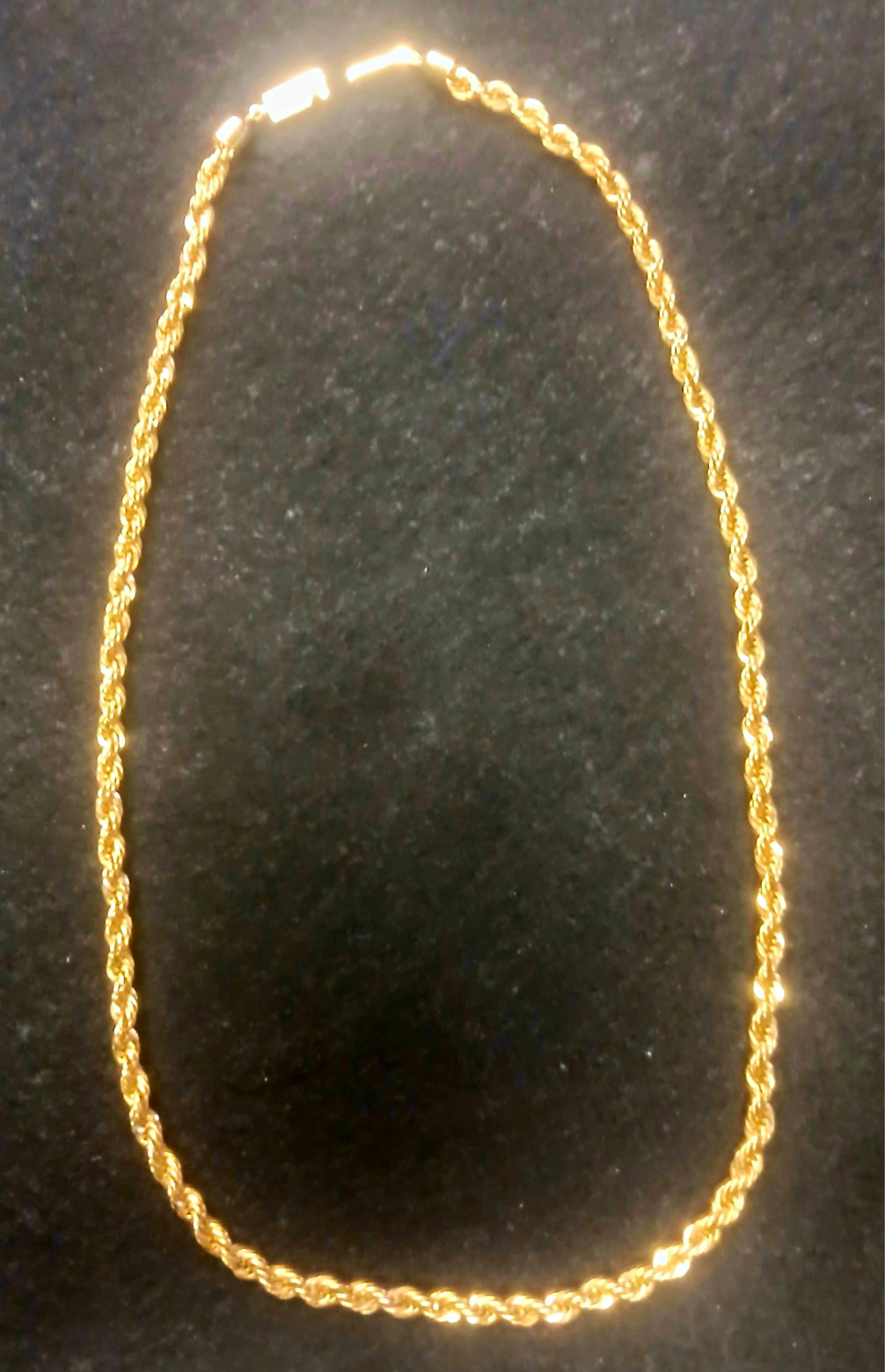 14k Yellow Gold Rope Chain Necklace 14k Yellow Gold Rope Chain Necklace