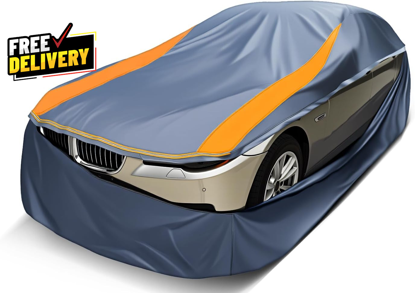 Full Enclosed Car Cover Universal Fit for Full Size Sedans Indoor Outdoor… Full Enclosed Car Cover Universal Fit for Full Size Sedans Indoor Outdoor…