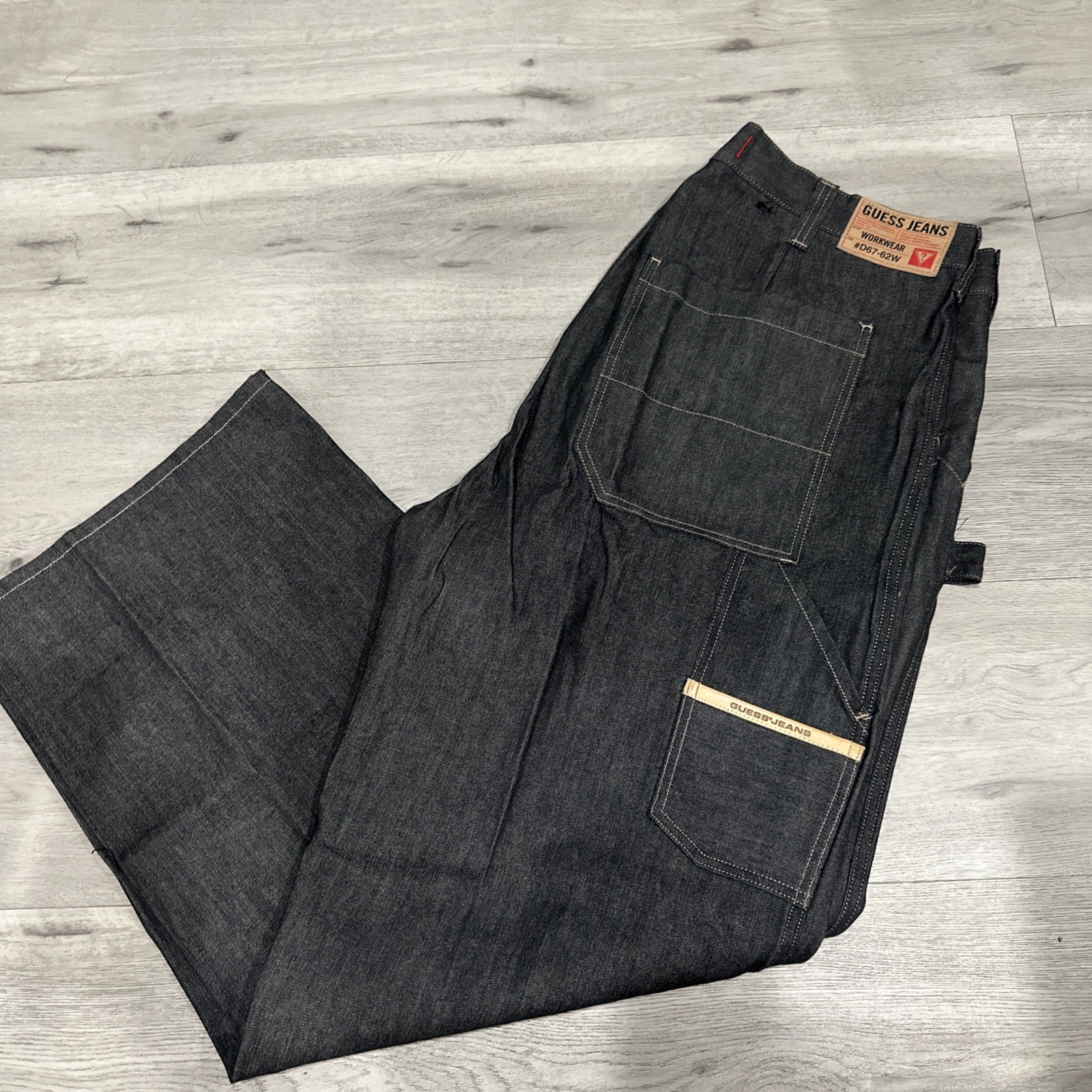 Vintage Y2K guess  Jeans Baggy South Pole style  Ben Davis Skater  Size 42x34 