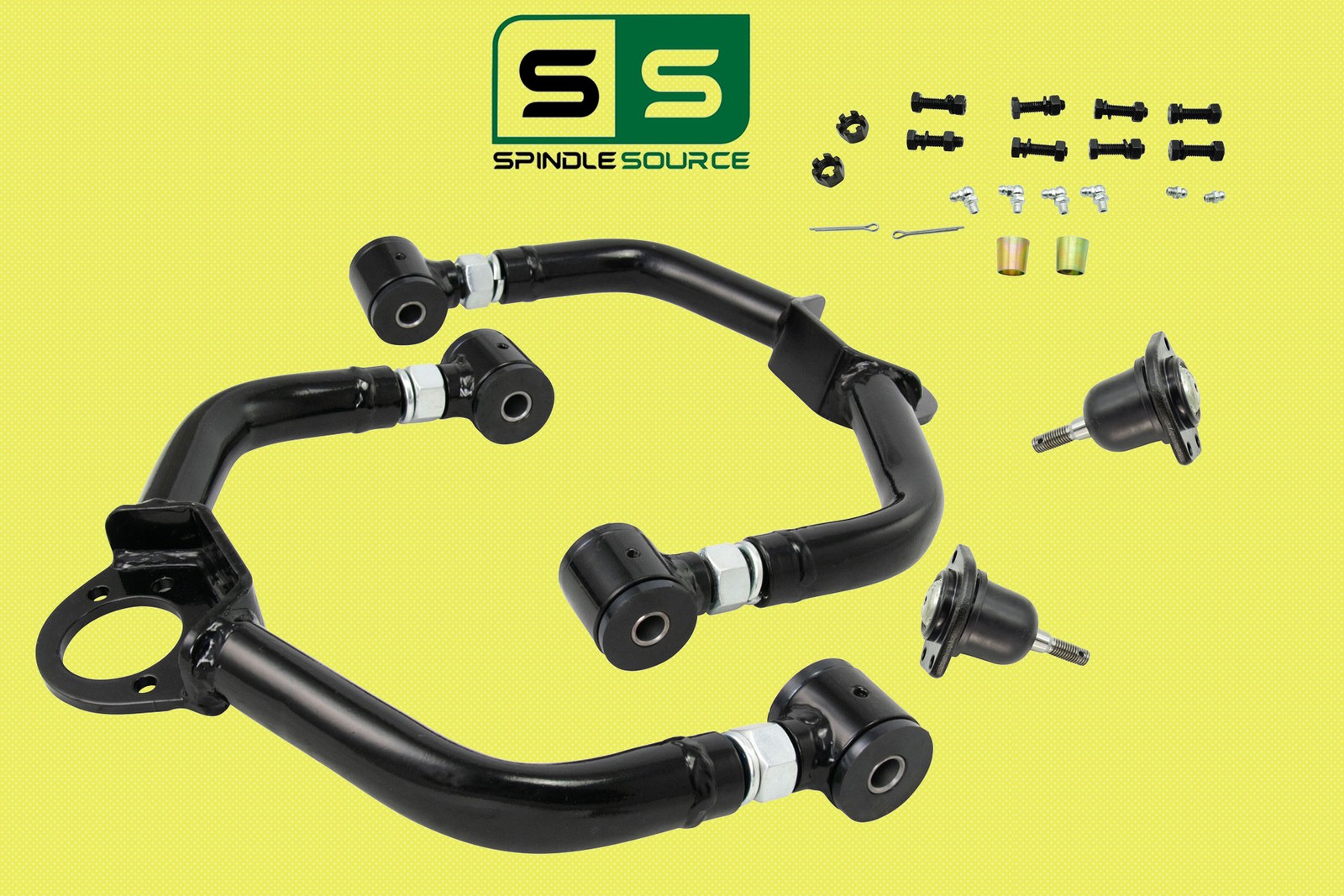 Fully Adjustable Upper Alignment Arms for Lowered 09-18 Dodge Ram 1500 2WD / 4WD
