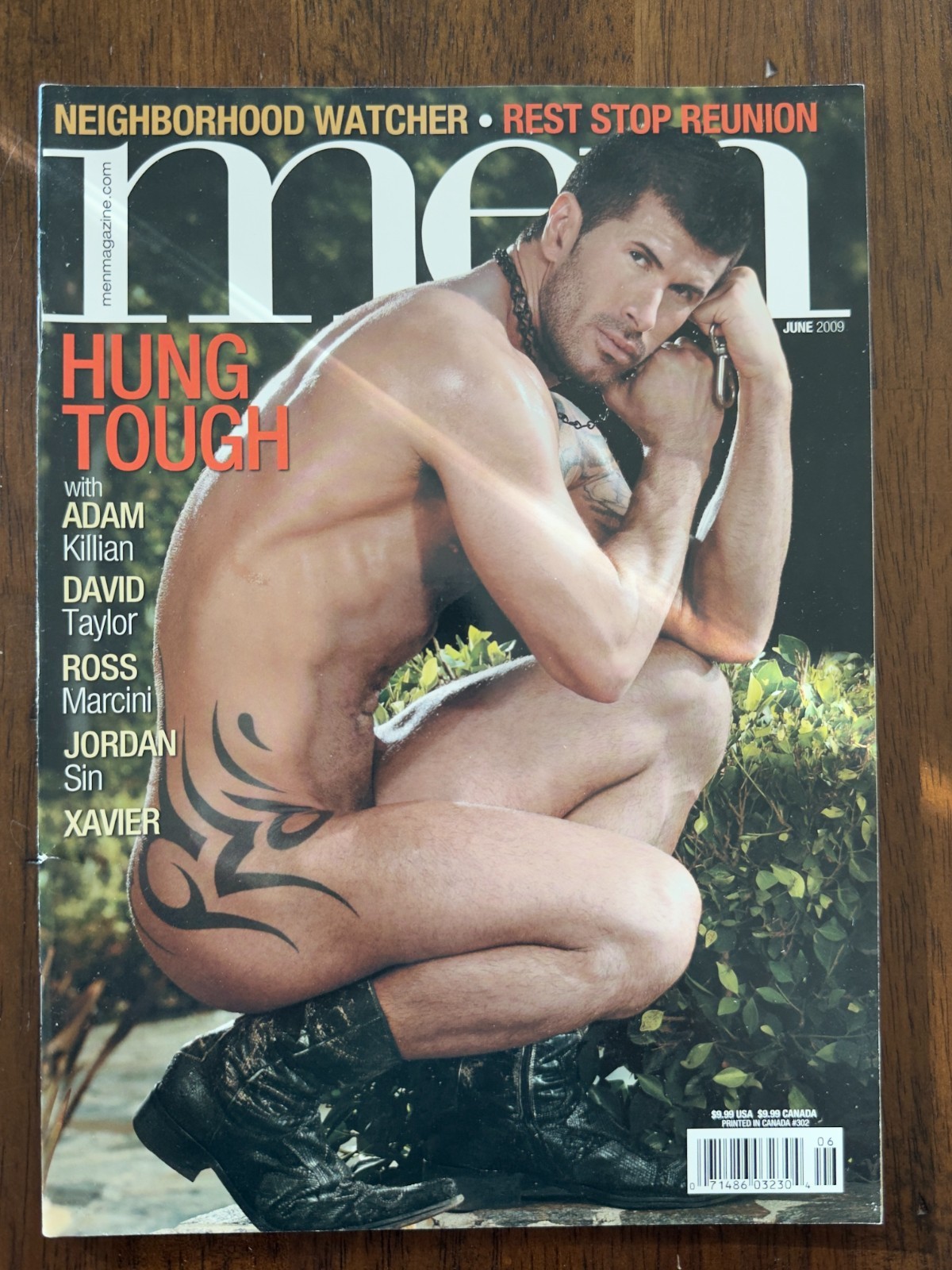 Advocate Men June 2009, Collector Item, Nude Males, Centerfold, Adam Killian Advocate Men June 2009, Collector Item, Nude Males, Centerfold, Adam Killian