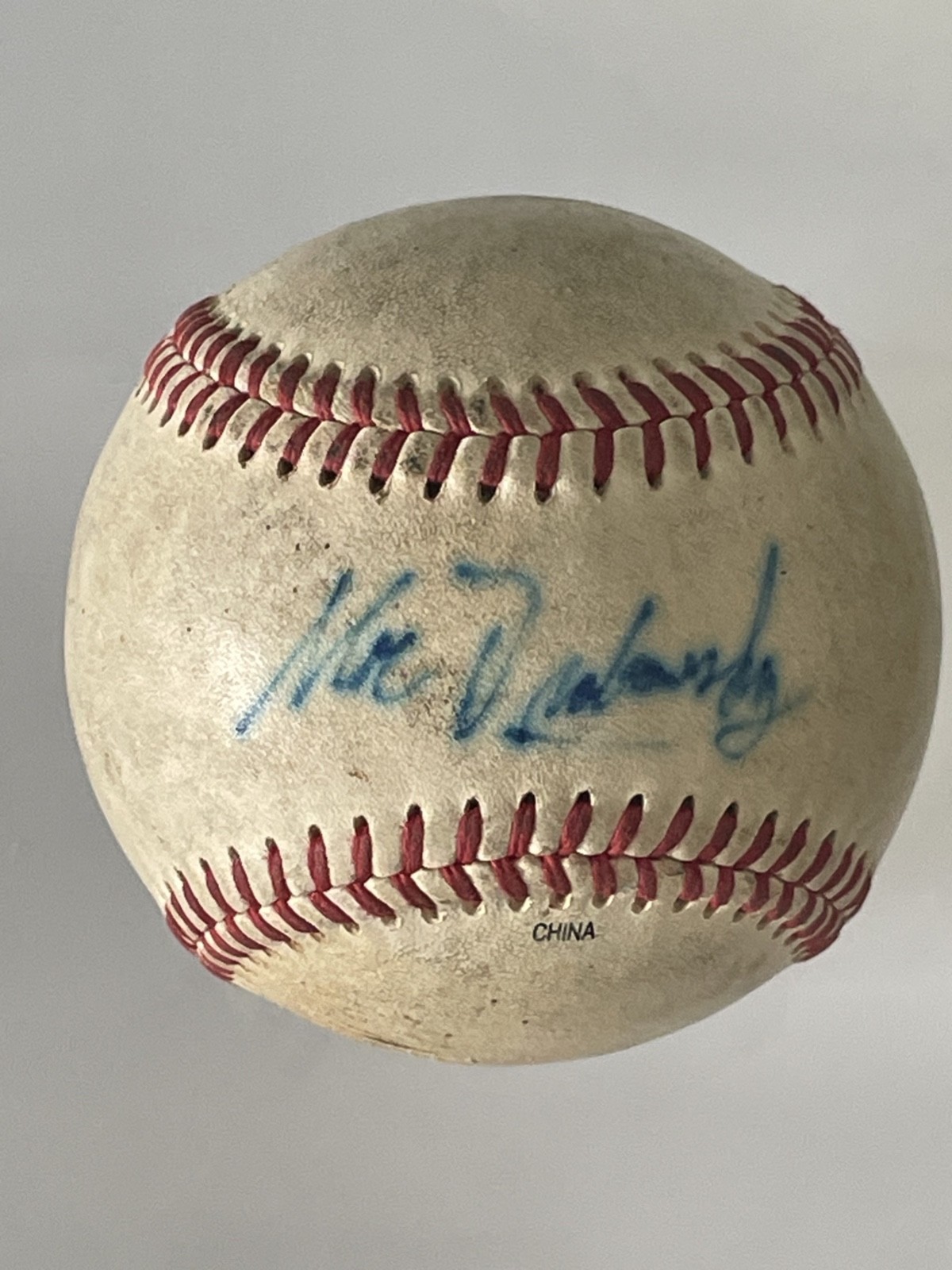 MOE DRABOWSKY SIGNED AUTOGRAPHED Official South Atlantic League BASEBALL Vintage