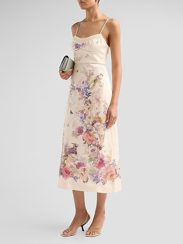 Zimmermann Alchemy Midi Dress $ 1050 Size 2 US 8 Zimmermann Alchemy Midi Dress $ 1050 Size 2 US 8