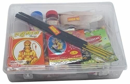 Complete Diwali Puja Samagri Kit Set Pooja 33 Items