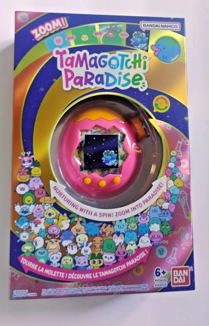 BANDAI TAMAGOTCHI PARADISE ORANGE TROPICS LAND DIGITAL PET WITH ZOOM DIAL 2025 BANDAI TAMAGOTCHI PARADISE ORANGE TROPICS LAND DIGITAL PET WITH ZOOM DIAL 2025
