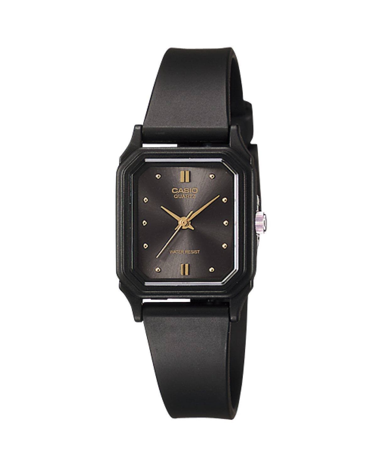 Casio LQ-142E-1ADF NEW Women's Watch Quartz Analog Black dial, Durable Resin Ban