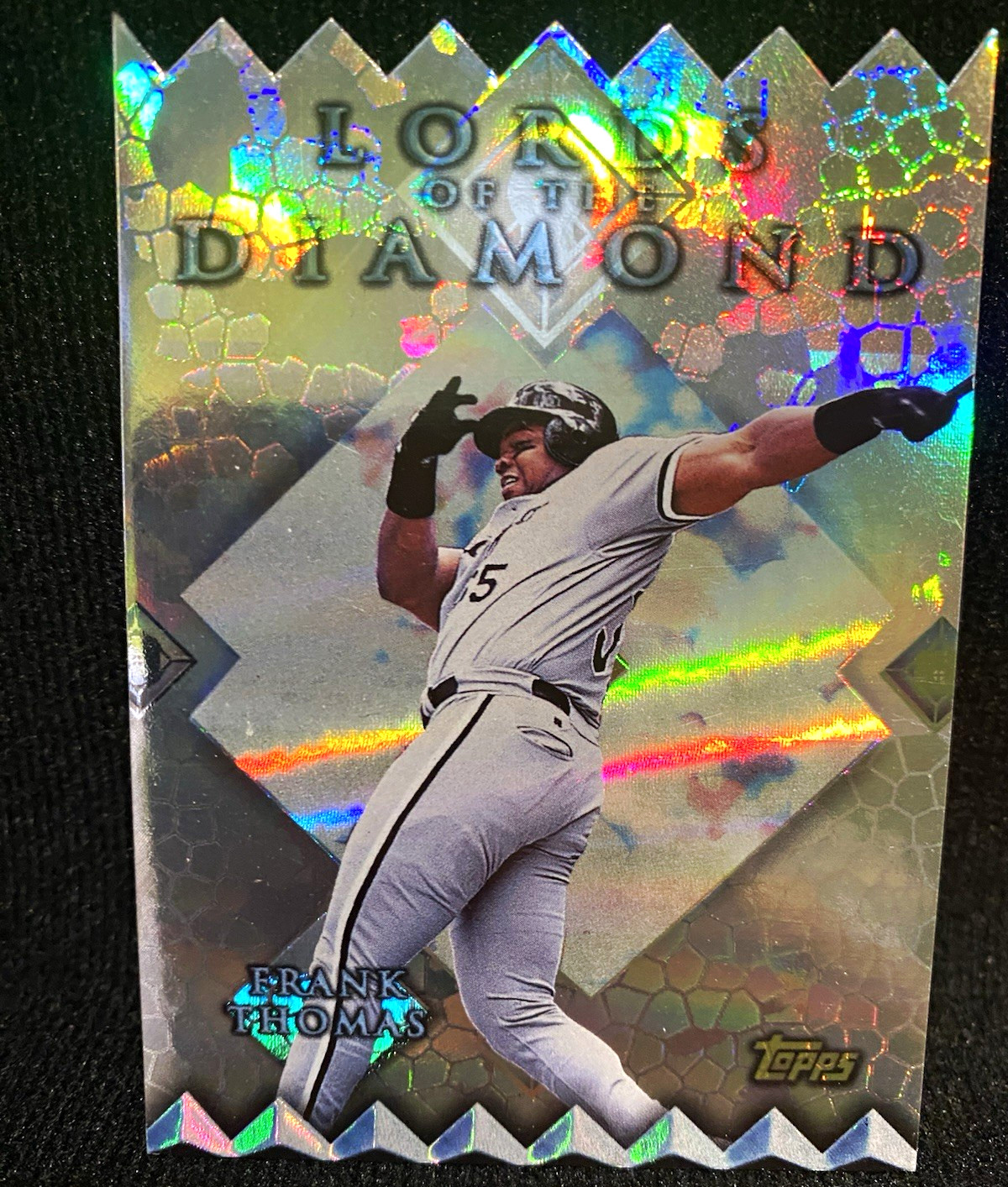 Topps 1998 Lords of the Diamond Frank Thomas White Sox Hologram Insert #LD4