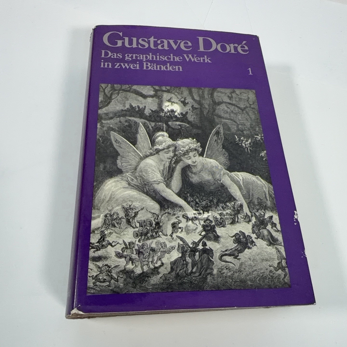 Vintage Gustave Doré Das Graphische Werk 1 Rogner & Bernhard Purple HC 1975