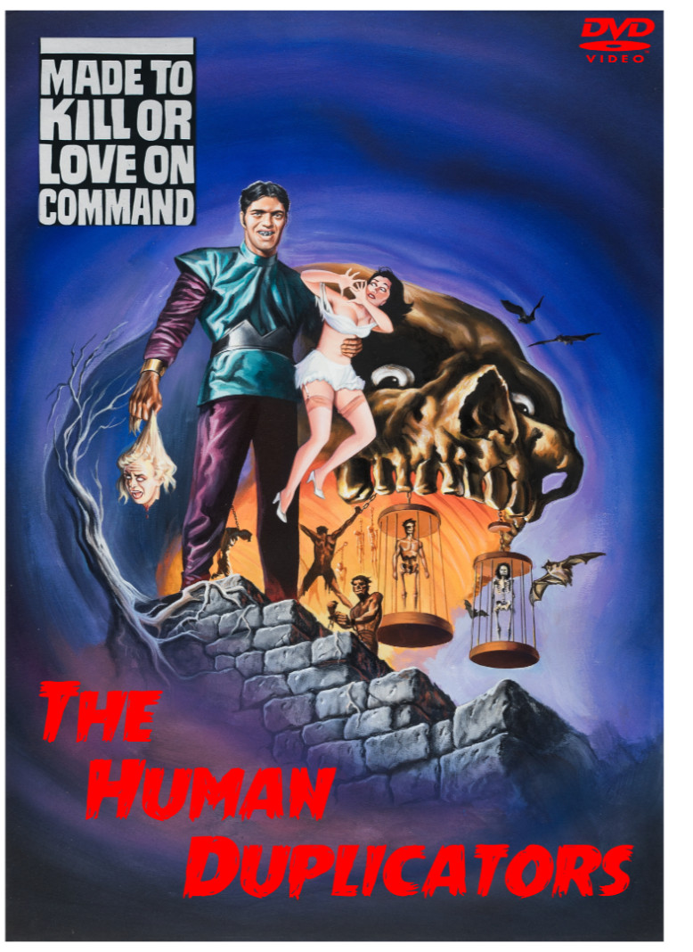 HUMAN DUPLICATORS  1964 DVD Classic Sci-Fi Horror  George Nader  Richard Kiel