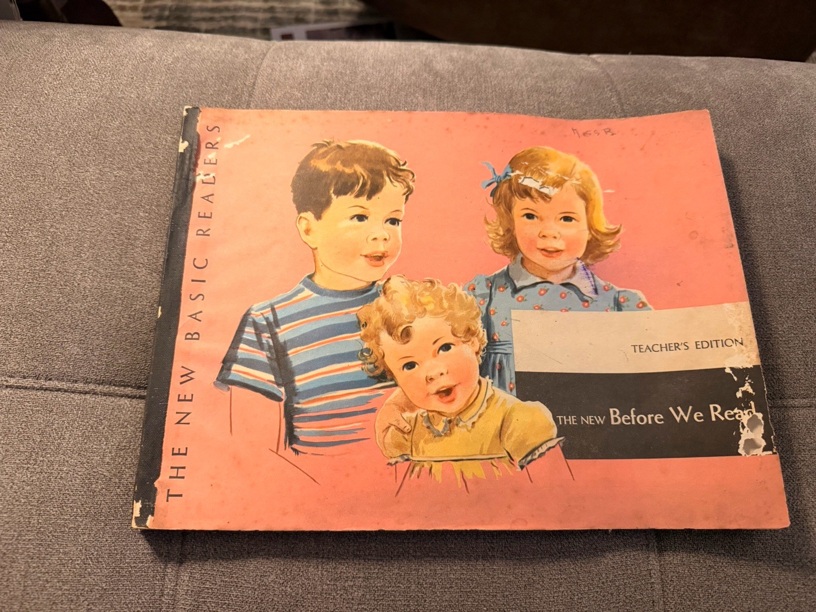 1956 The New Before We Read Teacher’s Edition Scott Foresman Vintage Reader