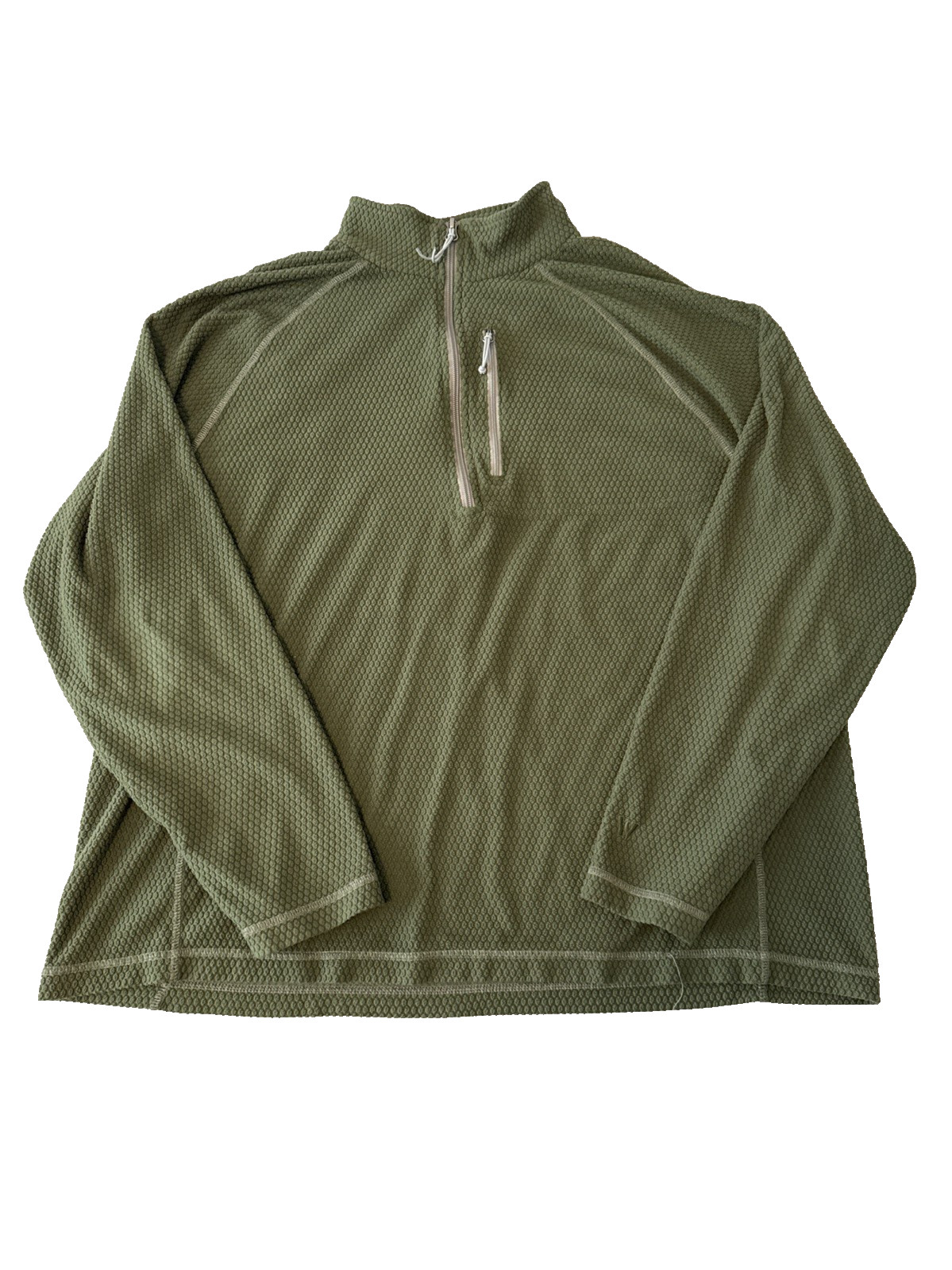 White Sierra Think Outside Textured Fleece 1/4 Zip Pullover Men\'s XXL Outdoors