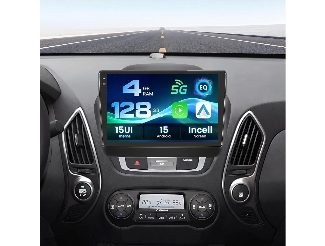 4+128G For Hyundai Tucson IX35 2010-2015 Apple Carplay Android15 Car Radio Stere 4+128G For Hyundai Tucson IX35 2010-2015 Apple Carplay Android15 Car Radio Stere