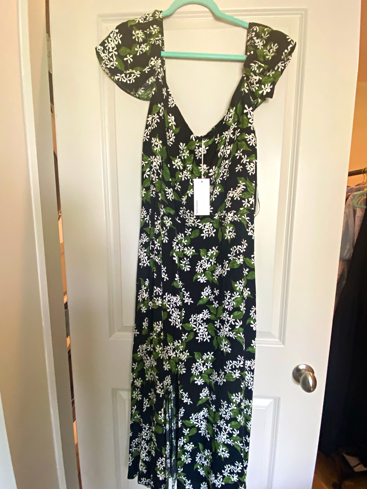 Reformation Bari Dress Jasmine Floral Size 2X NWT
