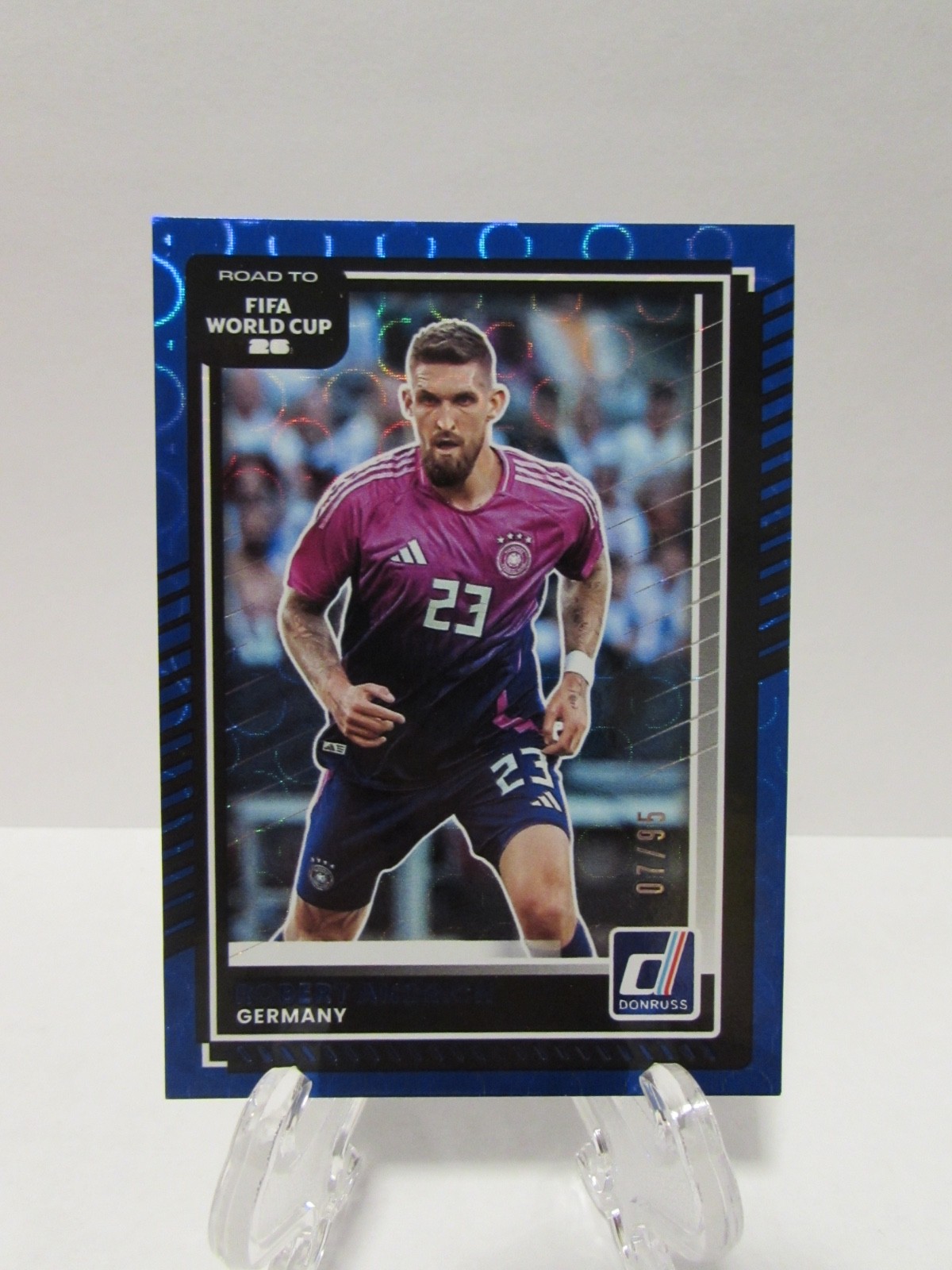 25-26 Panini Donruss World Cup - Robert Andrich - Blue Pyramids /95 25-26 Panini Donruss World Cup - Robert Andrich - Blue Pyramids /95