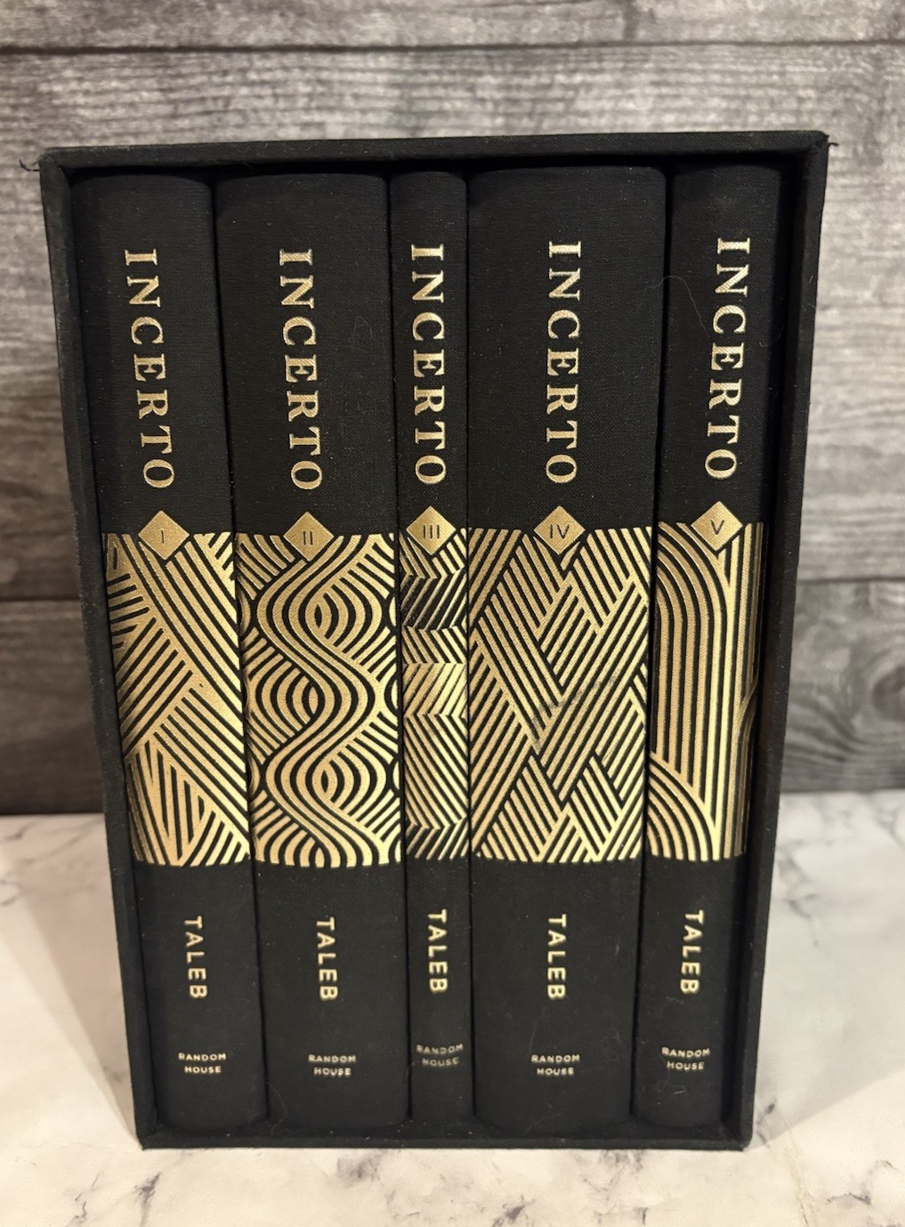 INCERTO (DELUXE EDITION) FOOLED BY RANDOMNESS, THE BLACK SWAN, THE BED OF...