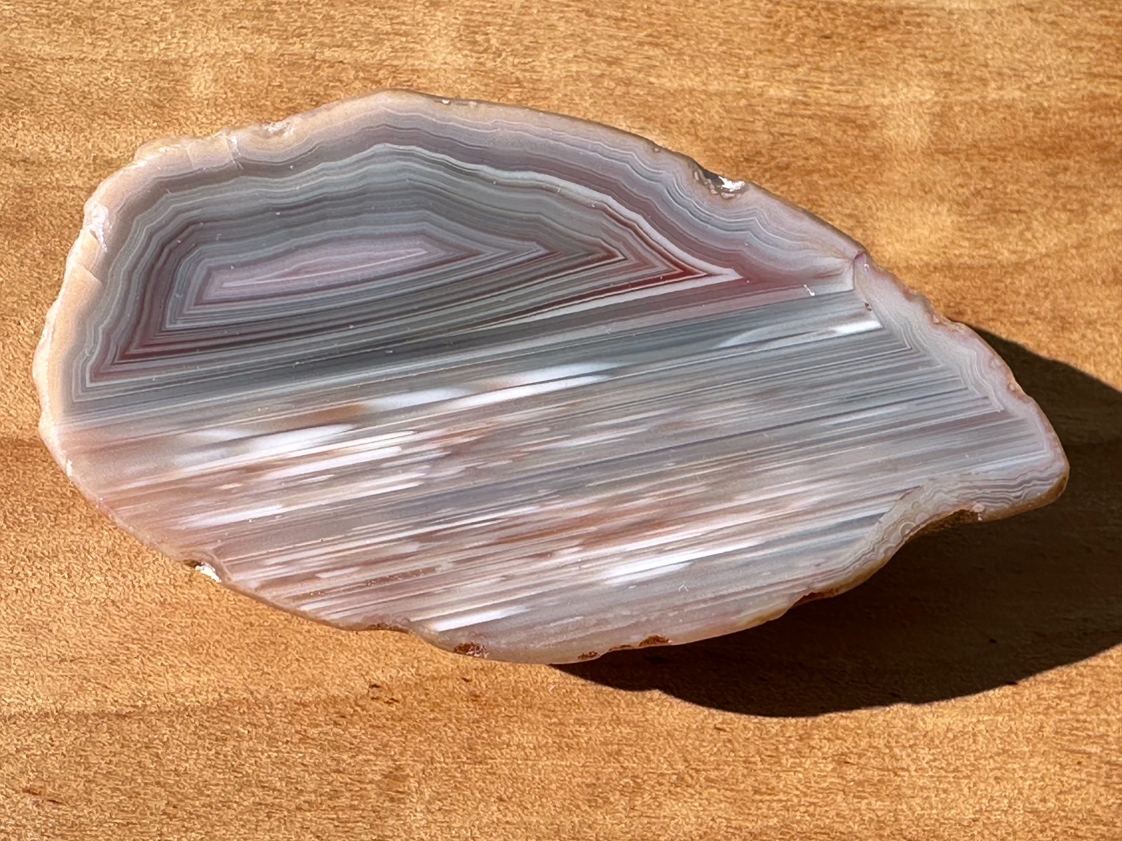 Agate Creek Agate polished Half Nodule Queensland Australia