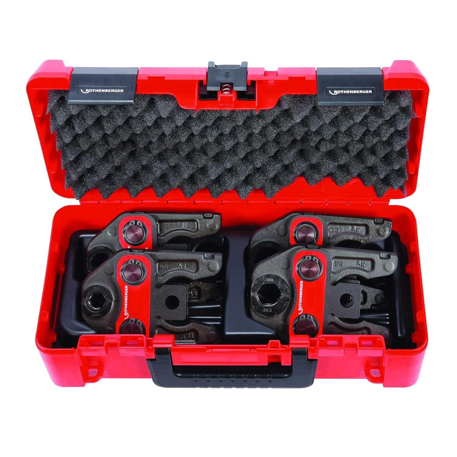 Romax 4000 Jaws Set 6 Piece Copper Press Jaws A1/2 Romax 4000 Jaws Set 6 Piece Copper Press Jaws A1/2