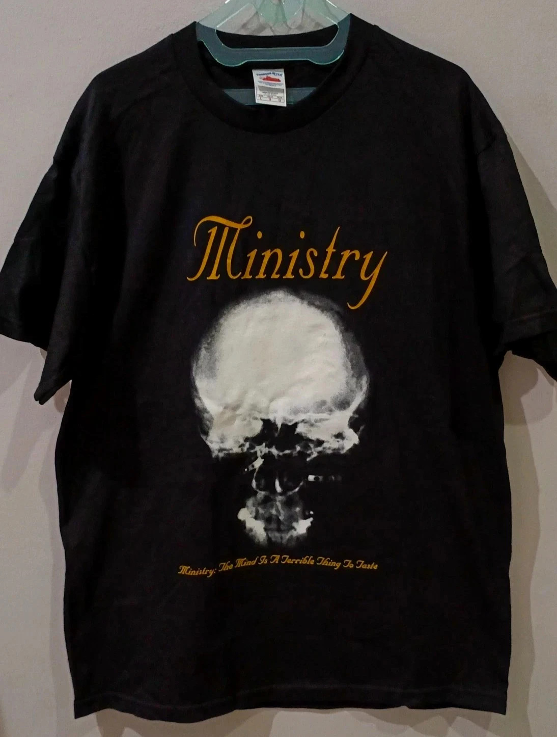 Vintage MINISTRY t shirt The Mind is a Terrible Thing To Taste ( 2004 ) NEW RARE