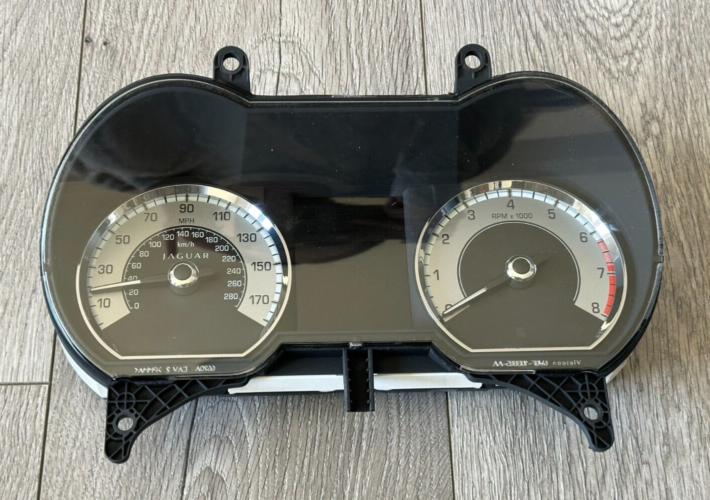 2009-2011 JAGUAR XF SPEEDOMETER INSTRUMENT CLUSTER, 8X23-10849-CH, C2Z13080, OEM