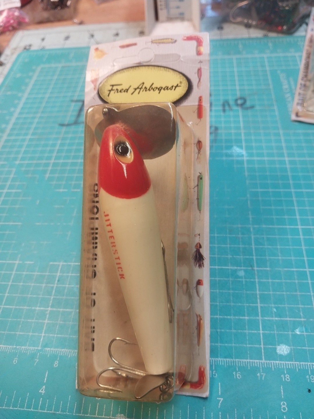 Nos 1990s Arbogast Jitterstick Nip Near Mint Nice