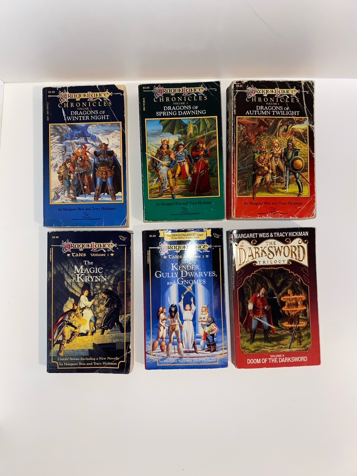 Dragonlance Chronicles Tales Darksword Trilogy Vintage Paperbacks Lot 1st Print Dragonlance Chronicles Tales Darksword Trilogy Vintage Paperbacks Lot 1st Print