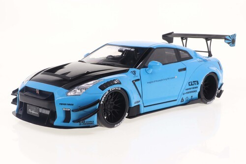Solido - 1/18 Nissan GT-R (R35) Liberty Walk Body Kit Die-Cast Car [New Toy] T