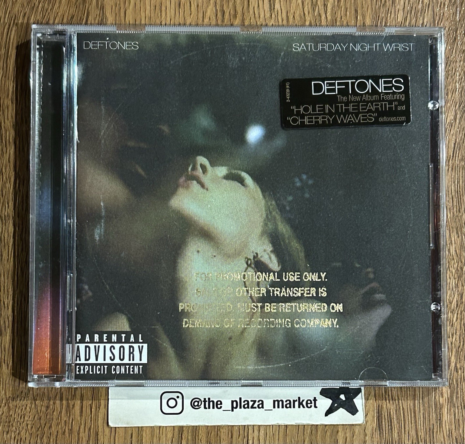 Deftones Promo stamped Saturday Night Wrist CD Rare music official