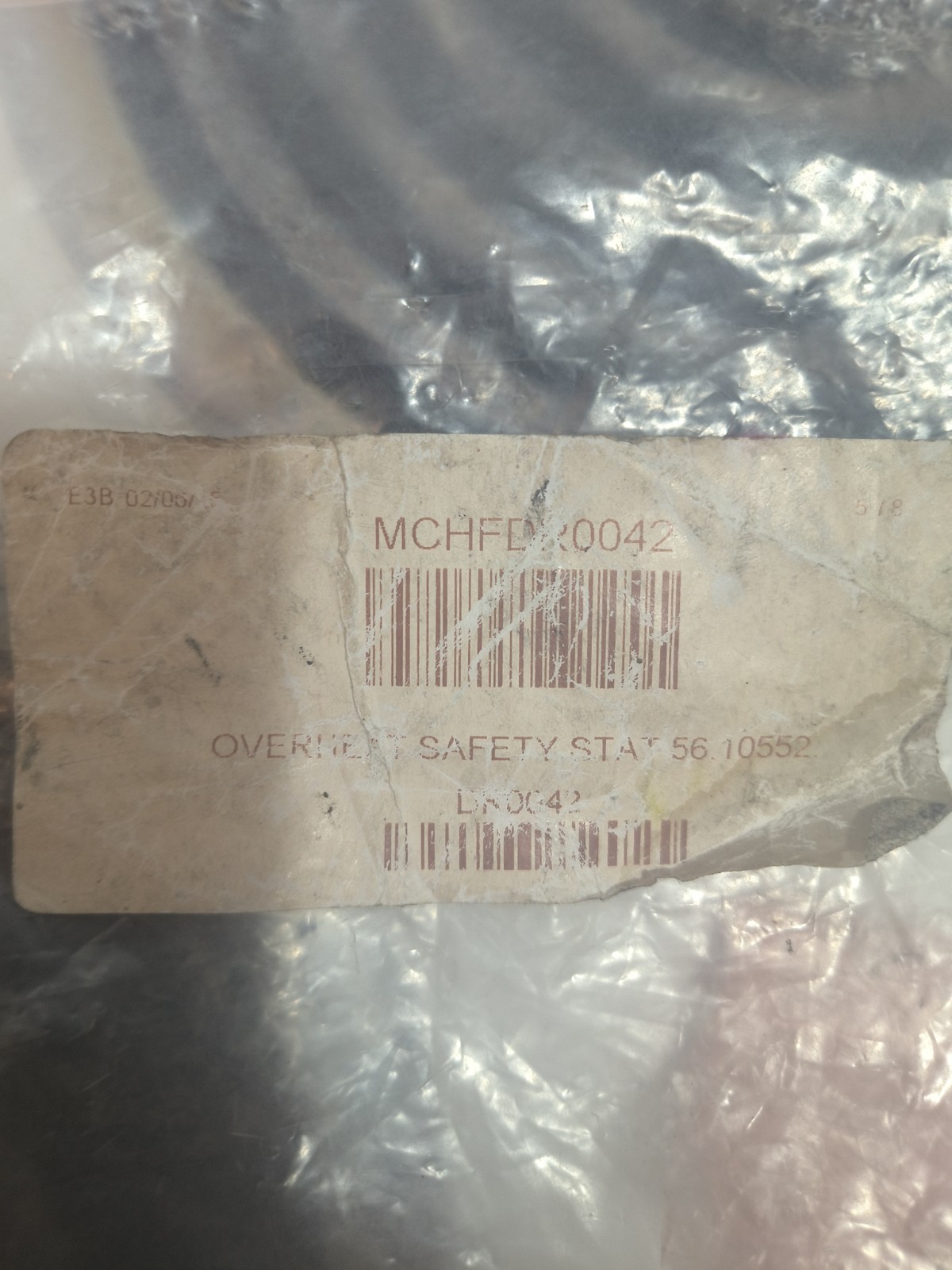 NEW Geniune OEM WEBILT Merrychef Overheat Safety Stat 56.10552.520 DR0042